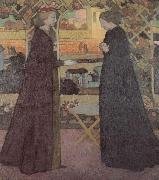Maurice Denis Mary Visits Elizabeth oil painting reproduction